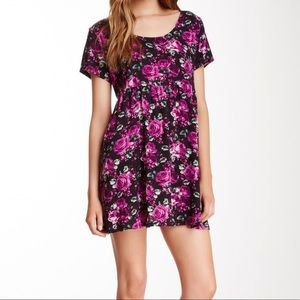American Apparel floral shift dress